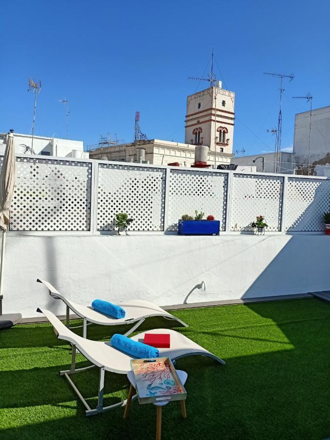 Atico Terraza Torre Tavira Daire Cadiz Dış mekan fotoğraf